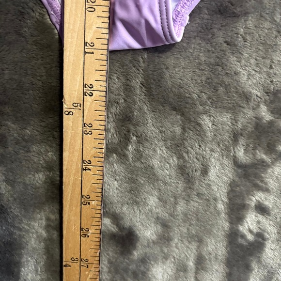 B2prity Ruched Swimsuit One Piece Womens Small Lavender Stretch Tummy Control - Picture 7 of 7